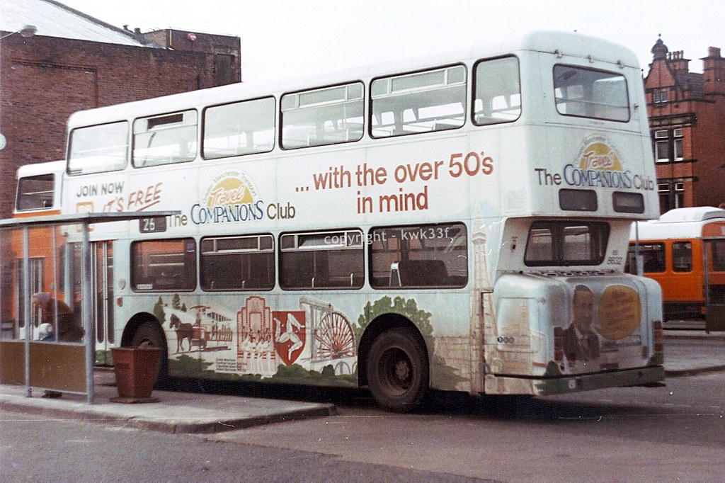 Greater Manchester PTE 8632 In Leigh Bus Station an March … Flickr