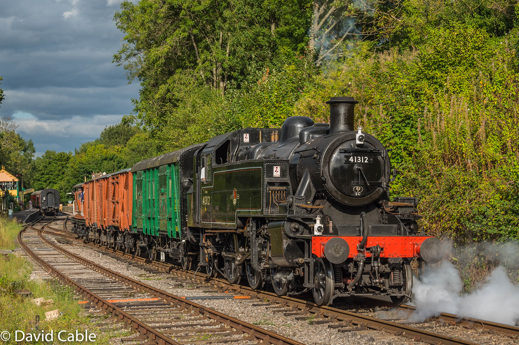 41312 leaving Midsomer Norton 3 My first visit to Midsomer… Flickr