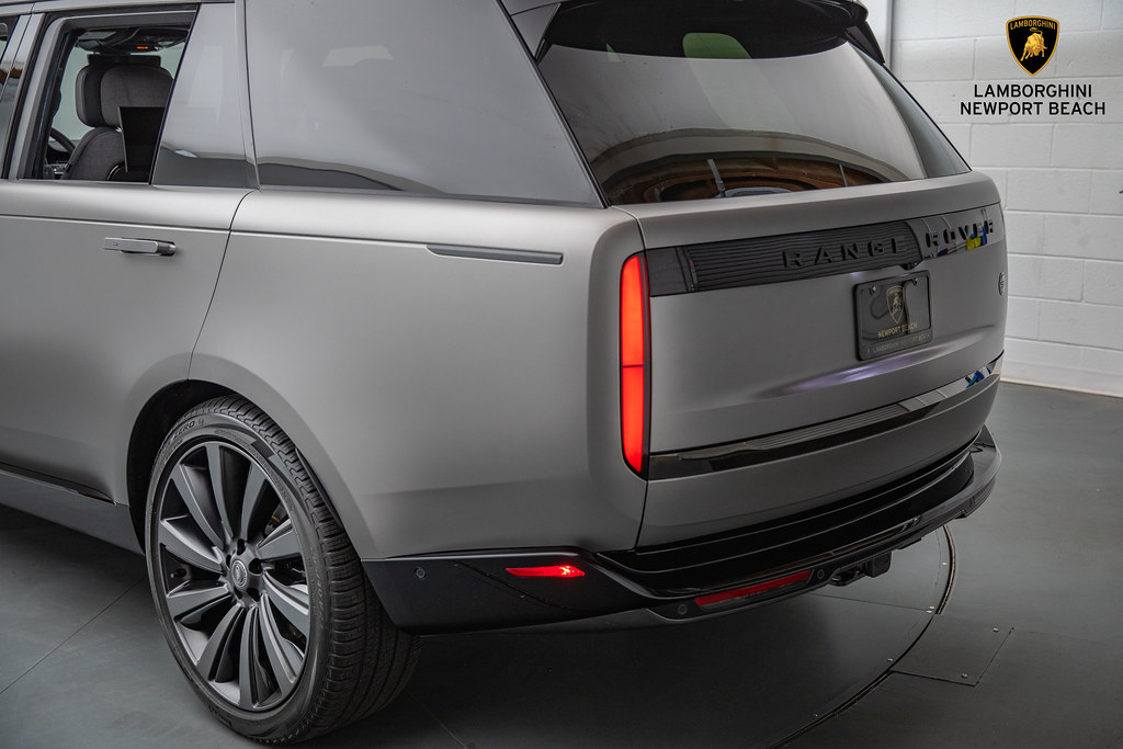 2023 "Flux Silver" Range Rover SV LWB Newport Beach Automotive Group