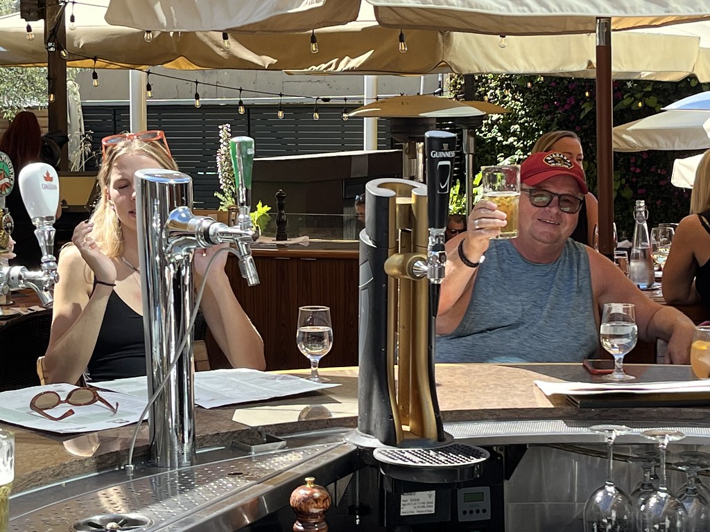 On the Rooftop Patio Location Joe Fortes Seafood & Chop H… Flickr