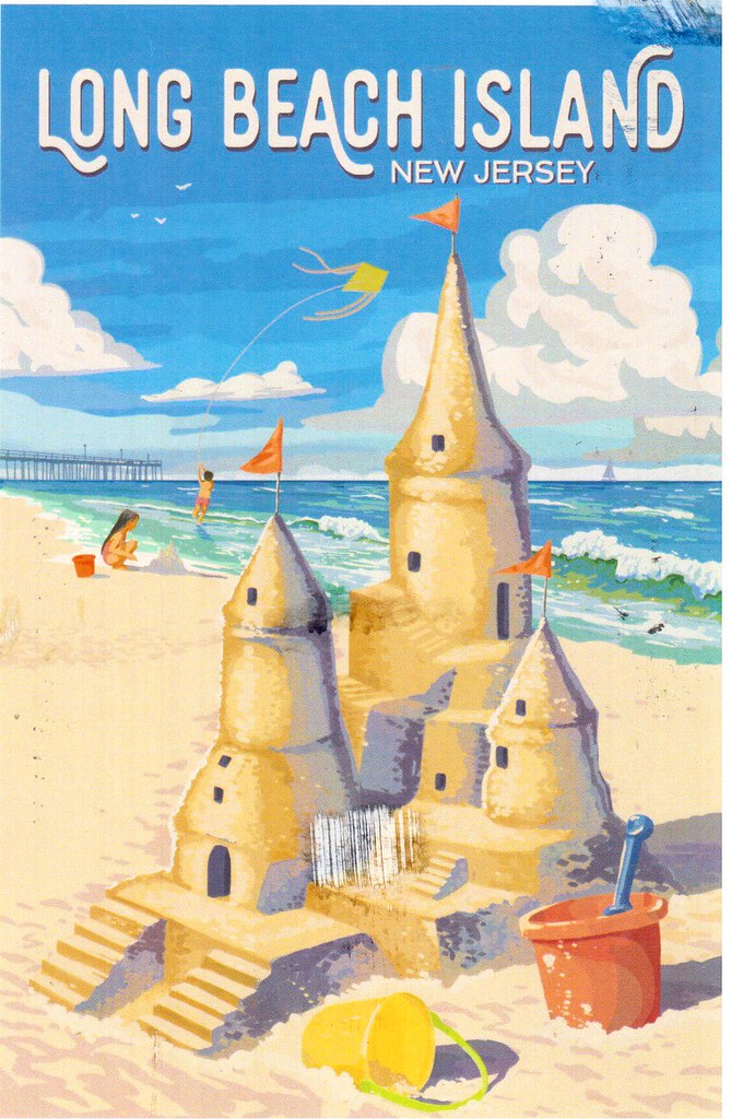 Long Beach Island, NJ Postcard for Long Beach Island in Ne… Flickr