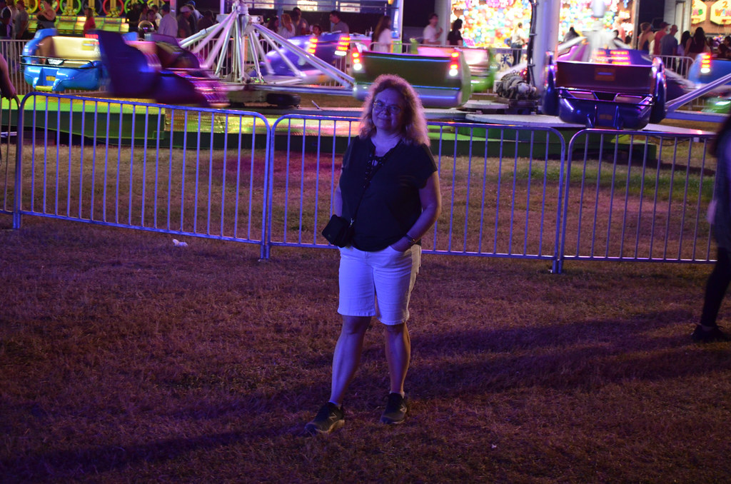Sue At The Greenport Carnival Joe Shlabotnik Flickr