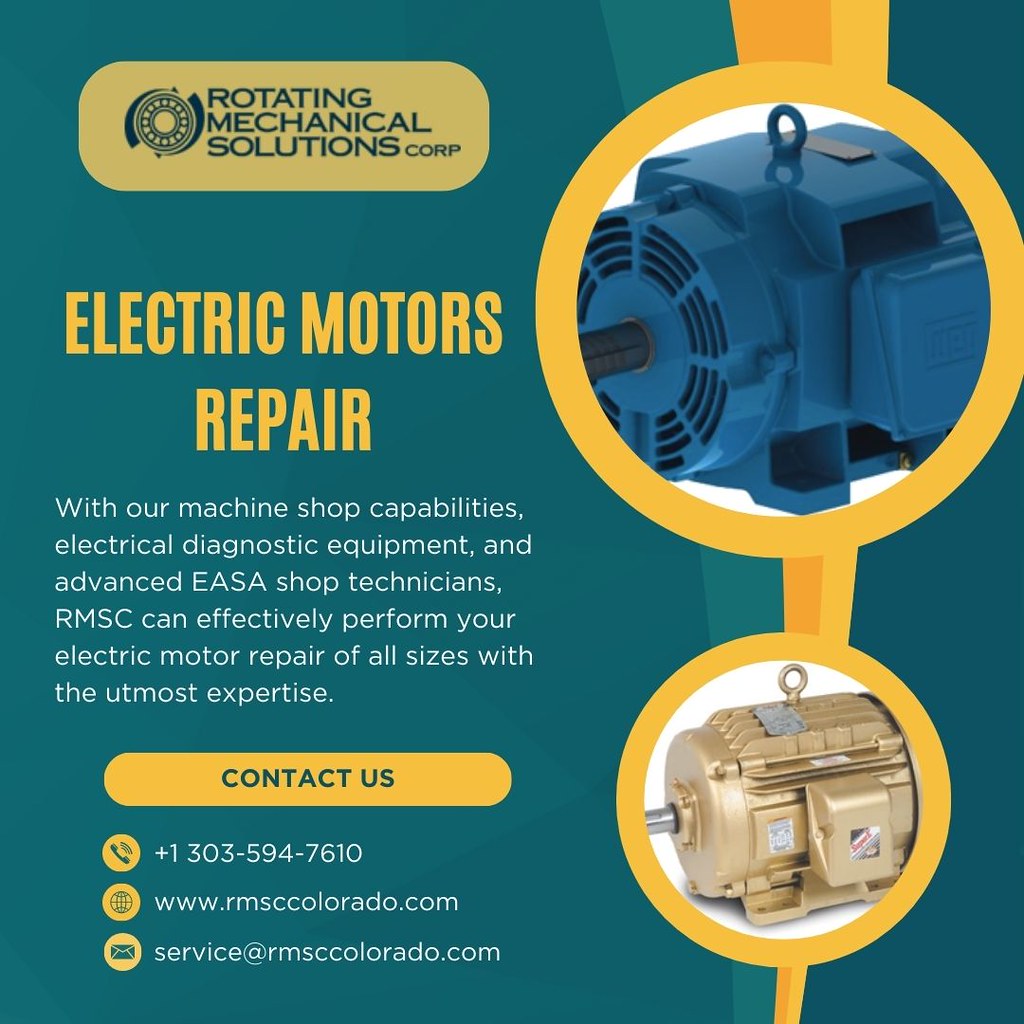Electric Motors Repair RMSC is leading electric motors rep… Flickr