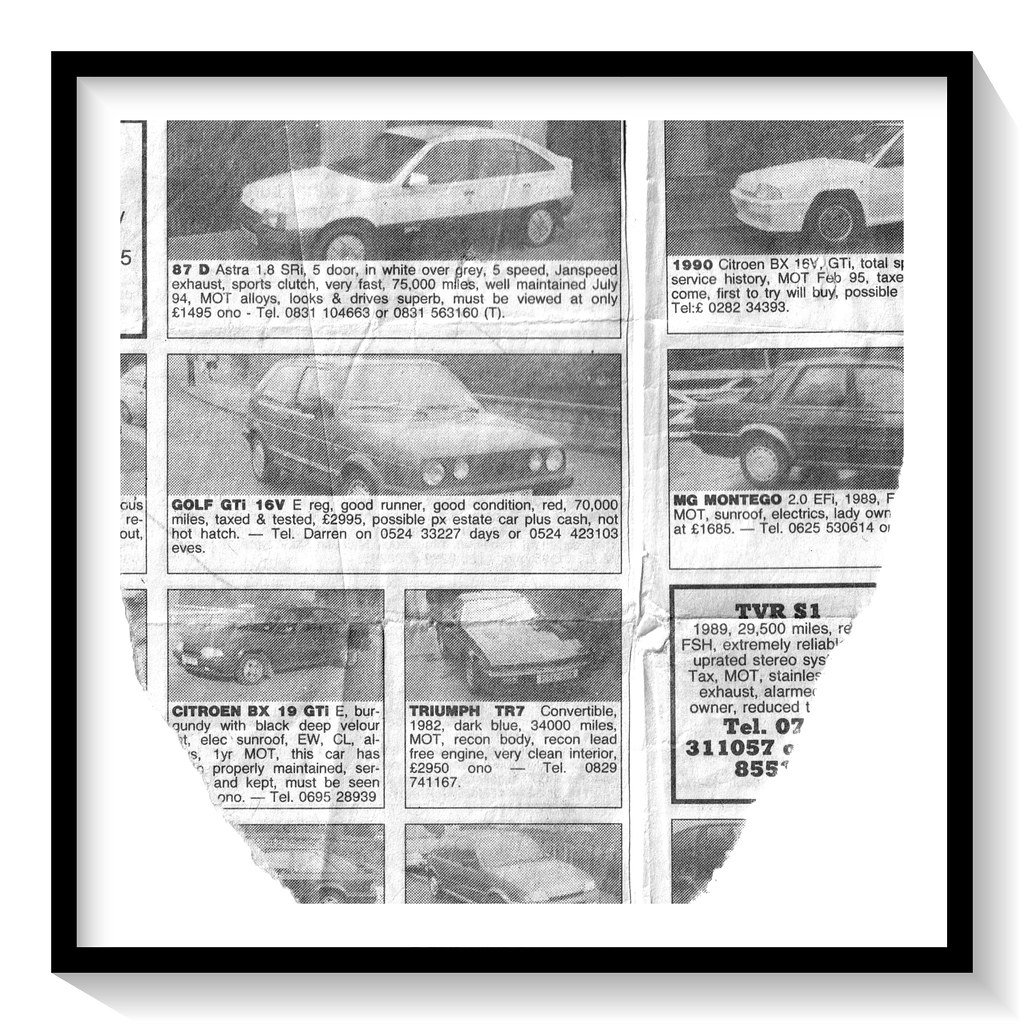 AutoMart Magazine 1994 The other side of the Capri ad. Flickr