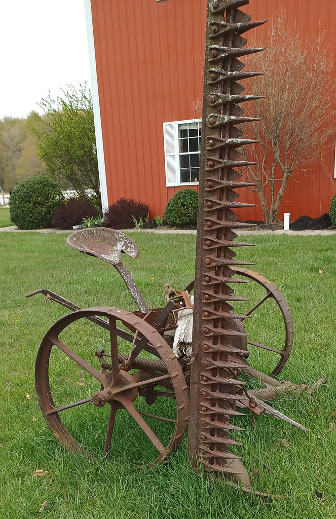 Antique Farm Implement Plow John Deere? On M43 Bangor… Flickr