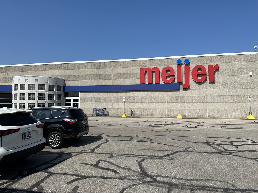 Meijer Meijer on Columbus Pike in Lewis Center, Ohio. of