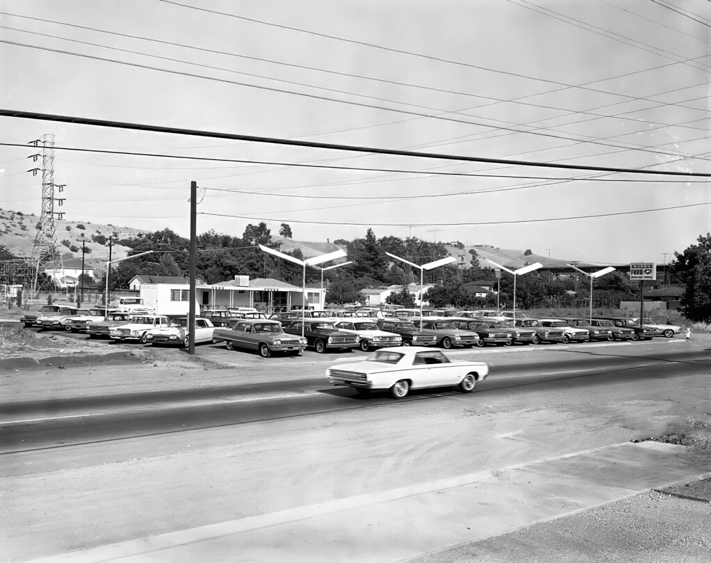 Keller Ford Used Lot late 1960s kevin t murray Flickr