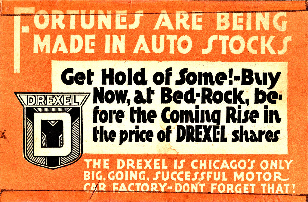 1917 Drexel What, you've never heard of the Drexel car bef… Flickr