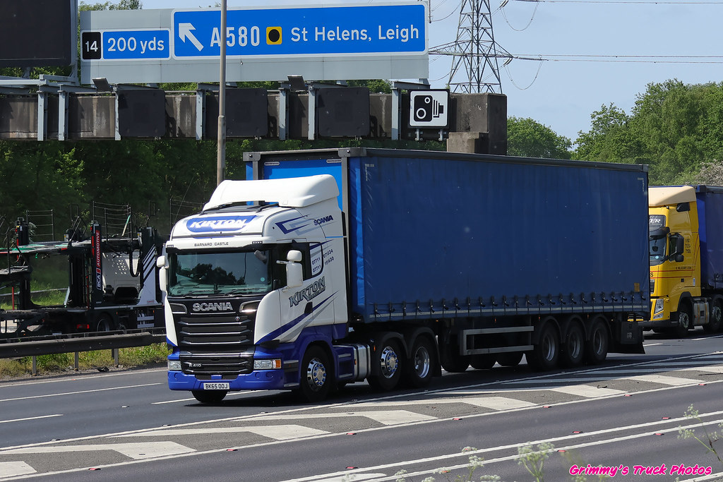 Kirton Haulage Scania R410 BK65OOJ M60 Swinton jct 15 Flickr