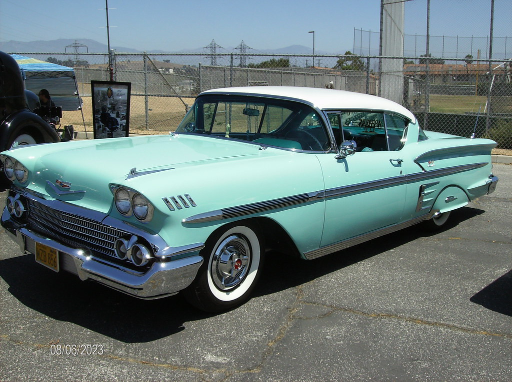Schurr H.S. car show 1958 Chevy Impala. 1 Kool Cat Flickr