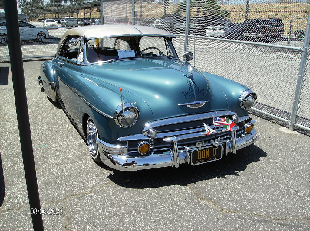 Schurr H.S. car show 1950 Chevy Deluxe. 1 Kool Cat Flickr