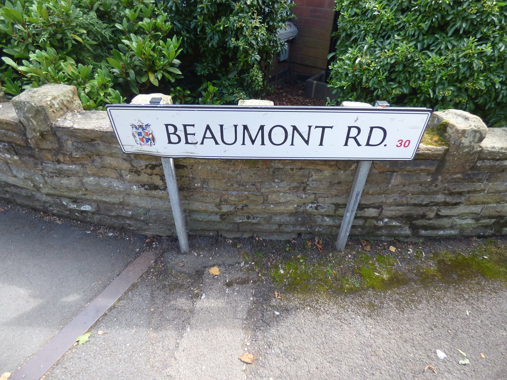 Beaumont Road, Bournville road sign a photo on Flickriver