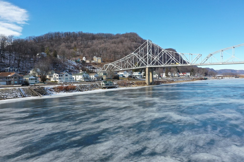 Lansing Bridge Lansing, Iowa default Iowa DOT Flickr
