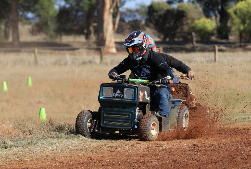 Lawnmower racing Farrell Flat Geoff Nowak Flickr