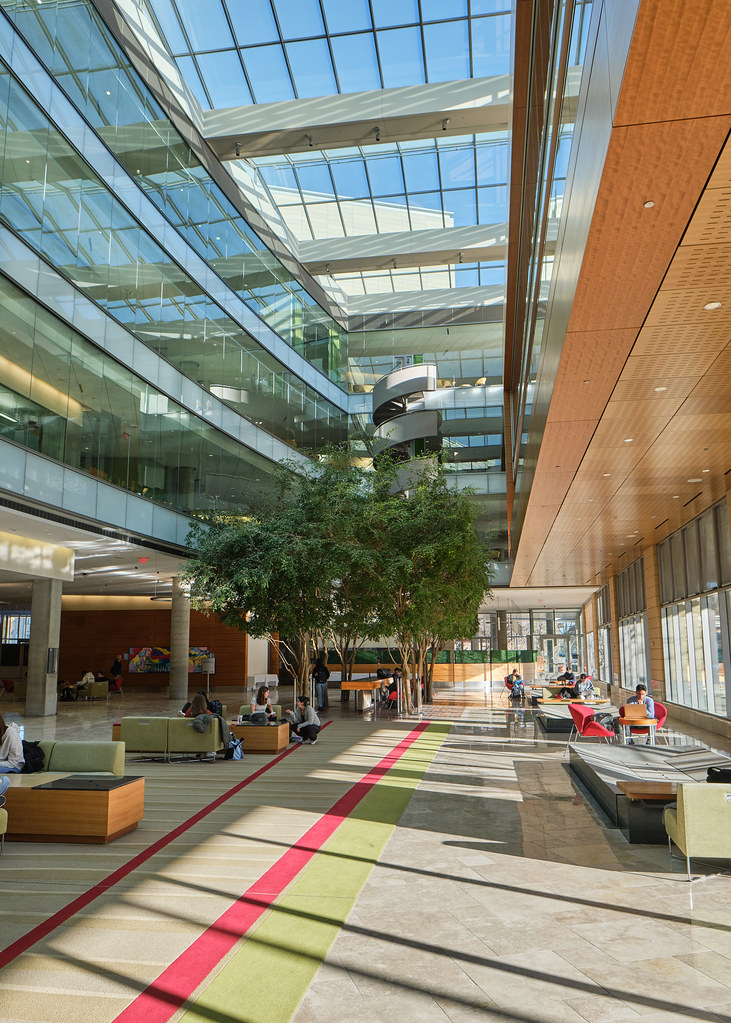 Atrium in the Wisconsin Institutes for Discovery building Flickr