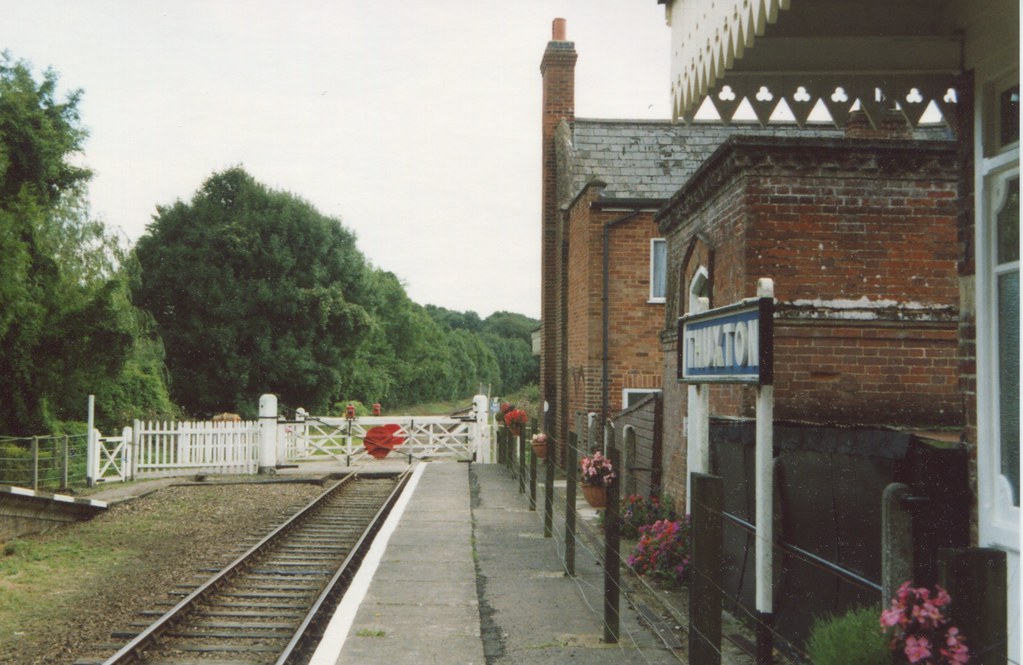 Thruxton station This is on the MidNorfolk Railway. John Evans