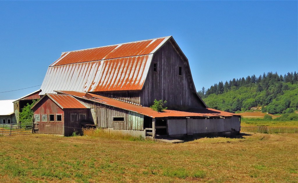 Tillamook County Barn near Hebo, Oregon Larry Myhre Flickr