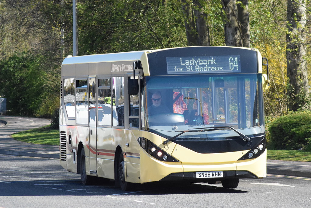 MW SN66WHM Glenrothes bus station Moffat and Williamson … Flickr