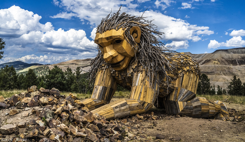 Rita the Rock Planter Created by Danish Artist, Thomas Dam… Flickr