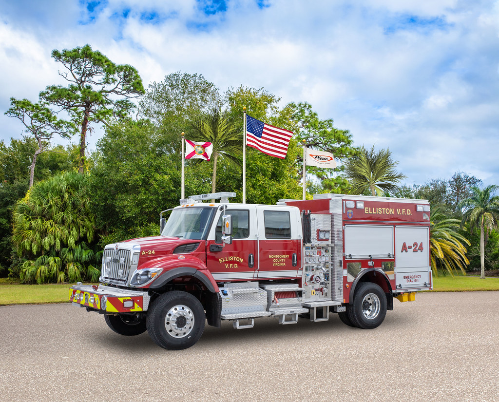 Pierce, Elliston Fire Department, VA, 371561 Pierce MFG Flickr