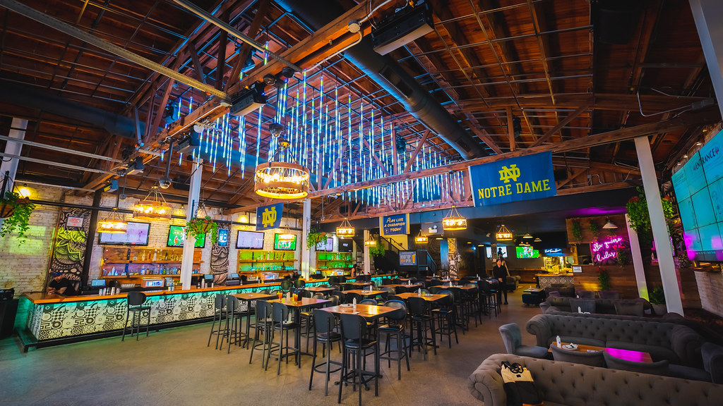 Moe's Cantina Wrigleyville is an official Notre Dame spons… Flickr