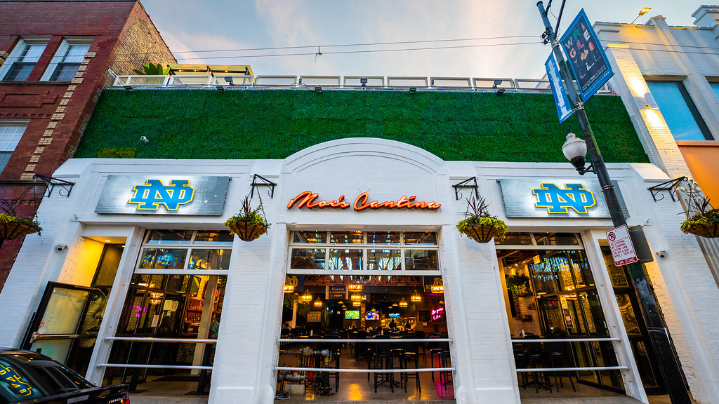 Moe's Cantina Wrigleyville is ready for Notre Dame footbal… Flickr
