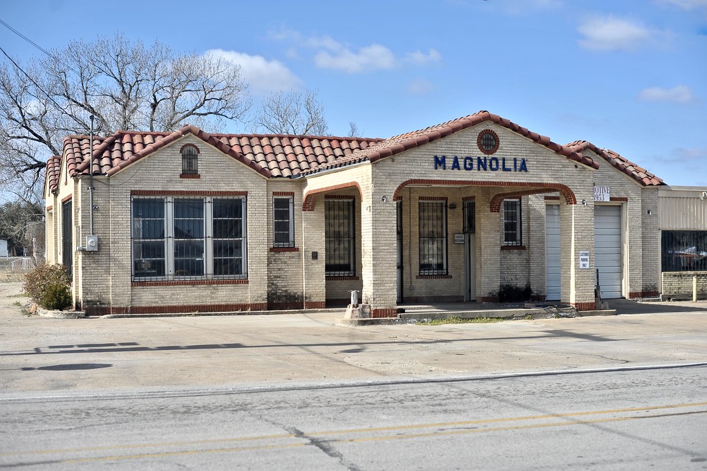 Palmer, Texas Former Magnolia Service Station...circa 1930… Flickr