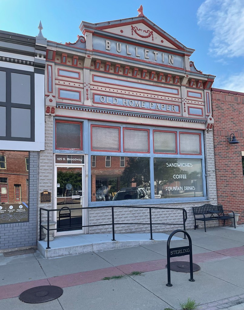 Bulletin Building (Sterling, Kansas) The Italianate, press… Flickr