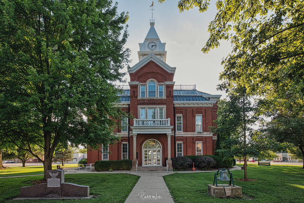 East Facade, Cumberland County Courthouse, Toledo, Illinois a photo