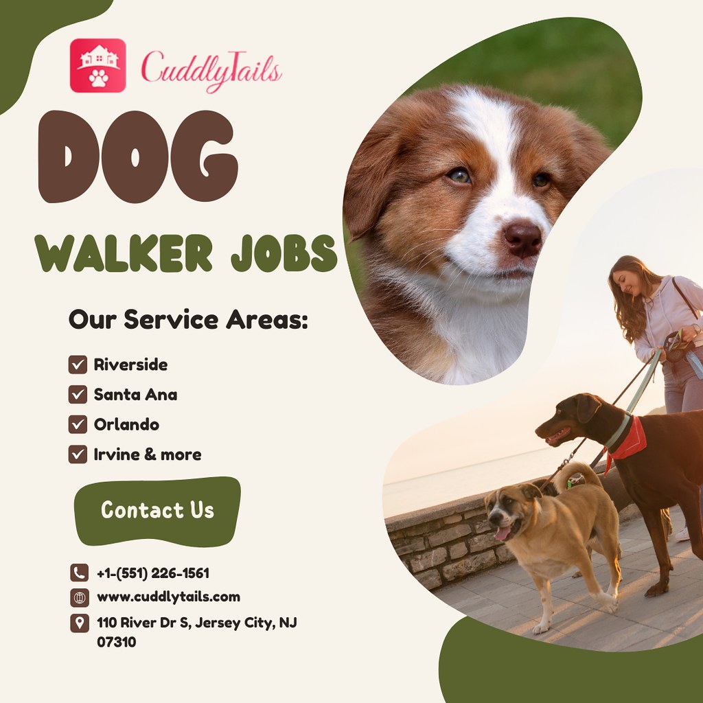 Dog Walker Jobs Available in Orlando, FL Apply at Cuddly… Flickr