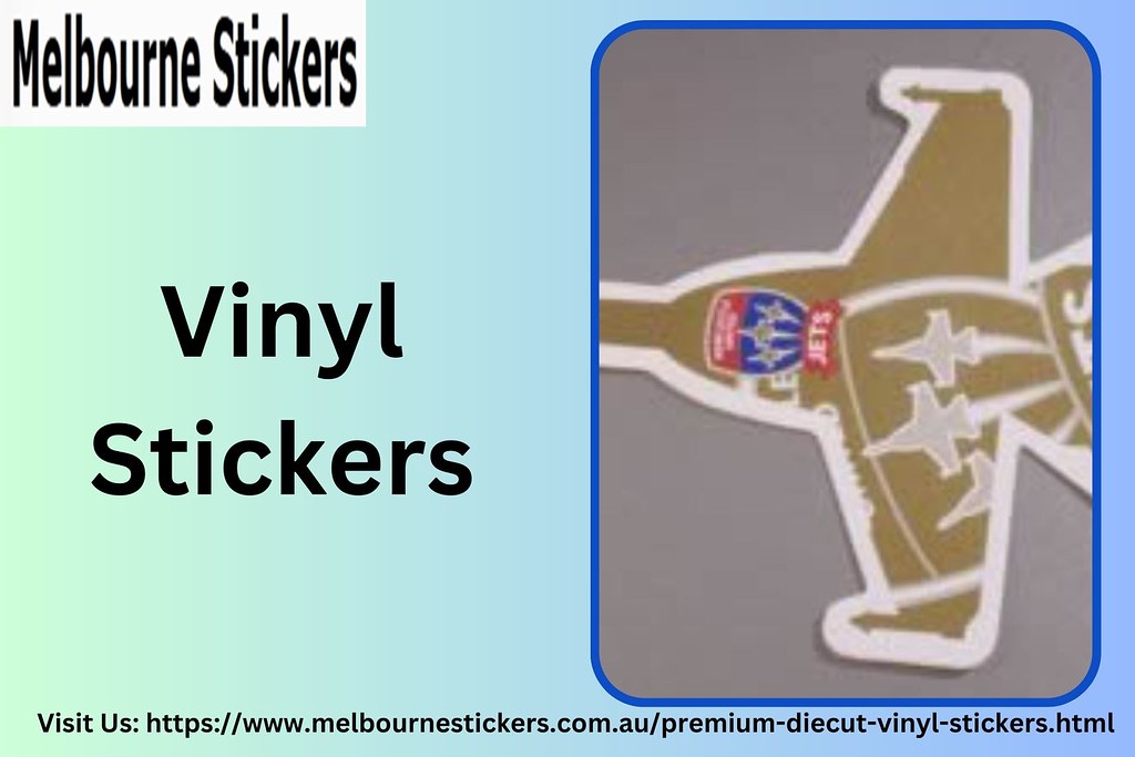 Vinyl Stickers Do you want to buy vinyl stickers? Melbourn… Flickr