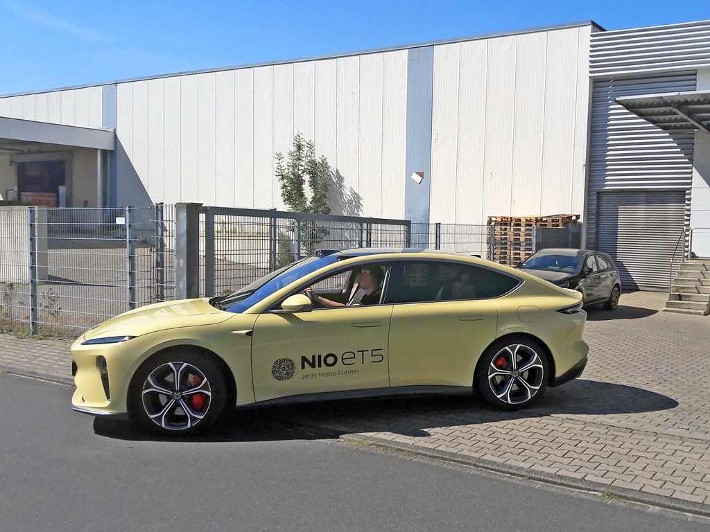 Nio ET5 Chinese upper middle class electric car Flickr