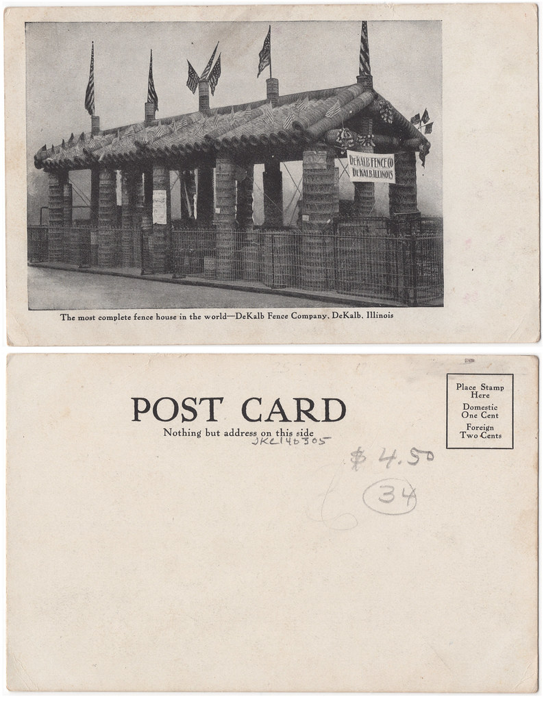 DeKalb Fence House, DeKalb Fence Co. Image depicts The … Flickr