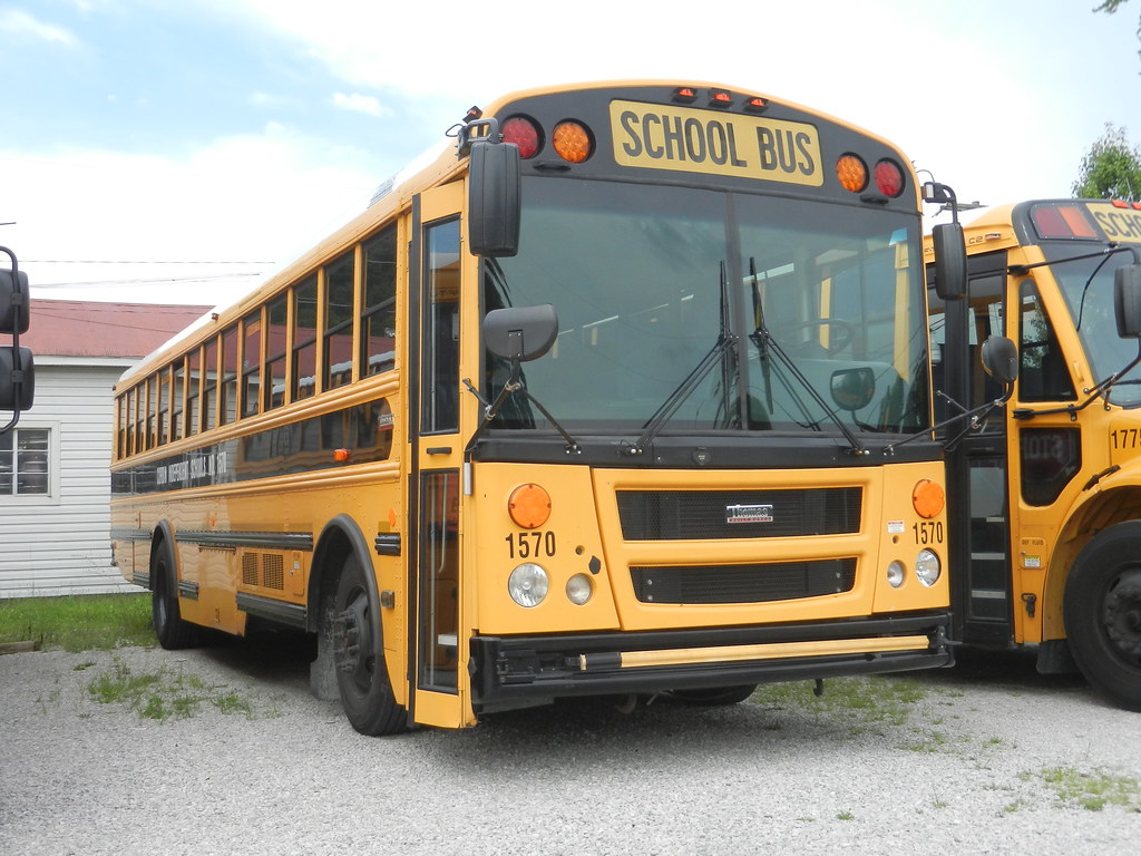 Corbin Independent Schools 1570 Bus lot Corbin, KY. Flickr