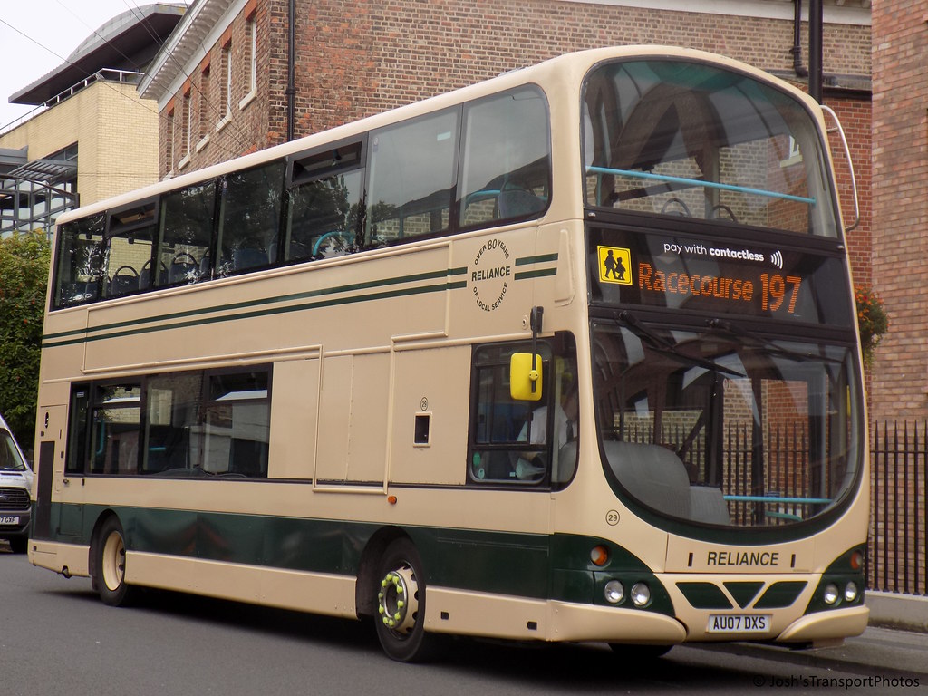 Reliance 29 AU07 DXS Volvo B7TL Wright Gemini 1 Josh's Transport