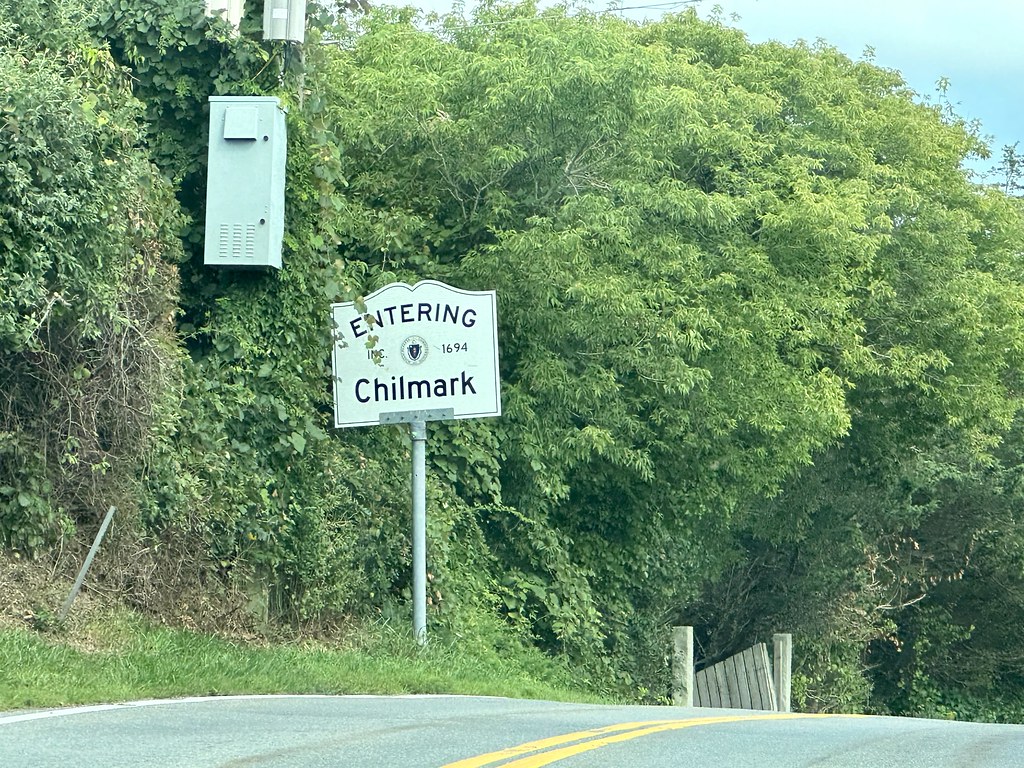 Town Line sign. Chilmark, Massachusetts. Chilmark is one o… Flickr