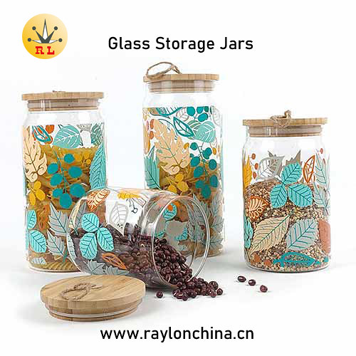 Glass Storage Jars With Lids Wholesale The set of glass st… Flickr