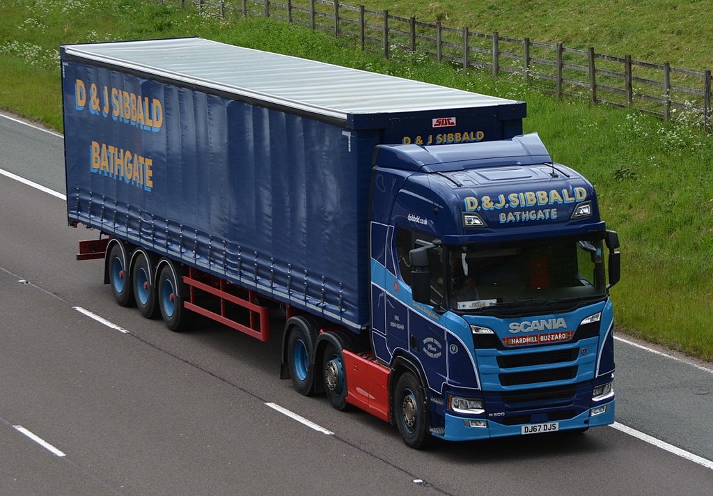 D.&J.Sibbald DJ67DJS M74 Coatsgate 08/06/2021 Harry's On The Road