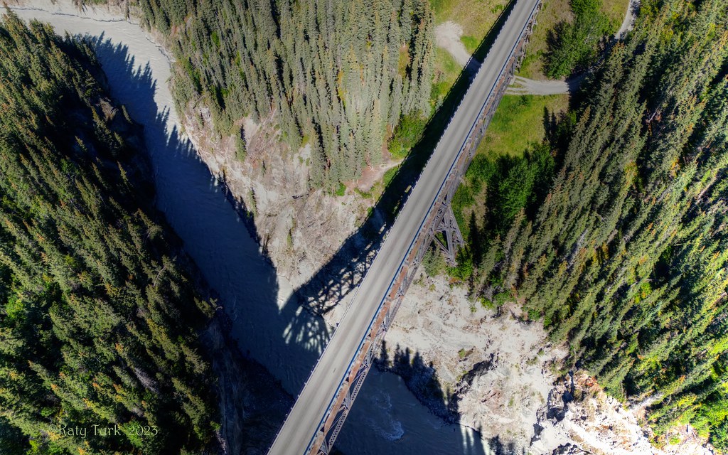 Kuskulana Bridge Narrow, high bridge over the Kuskulana Ri… Flickr