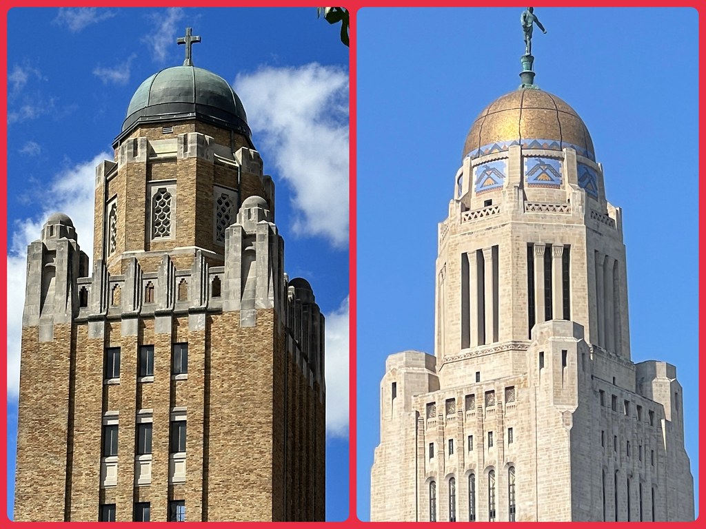 No doubt inspired by Bertram Goodhue's Nebraska State Capi… Flickr