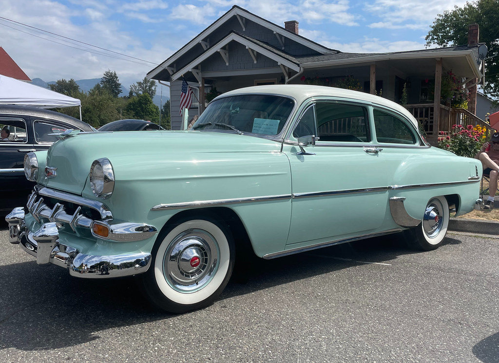 1954 Chevrolet 210 two door Lyman Car Show 2023. One great… Flickr