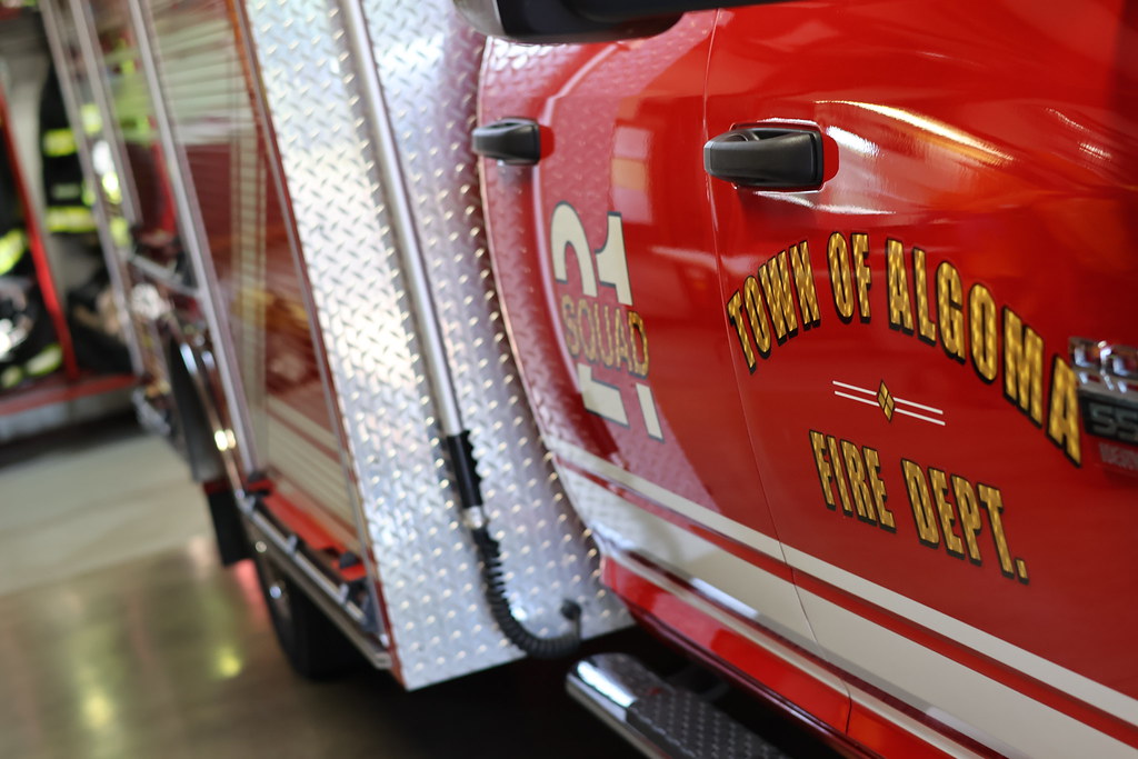 Town of Algoma Fire Truck Devin Meeuwsen Flickr