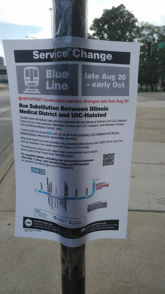 Temporary Blue Line Bus Shuttle, Jackson to the Medical Ce… Flickr