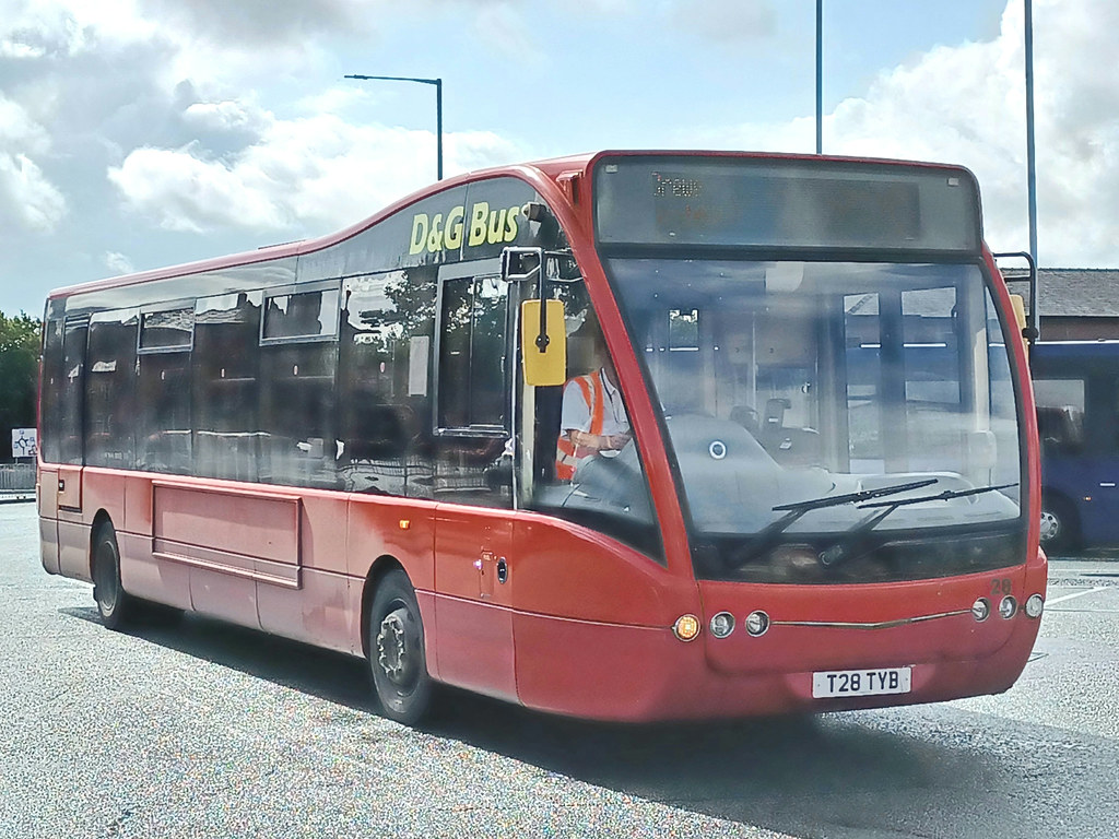 D&G Bus (28) T28 TYB (NewcastleunderLyme Bus Station) Flickr