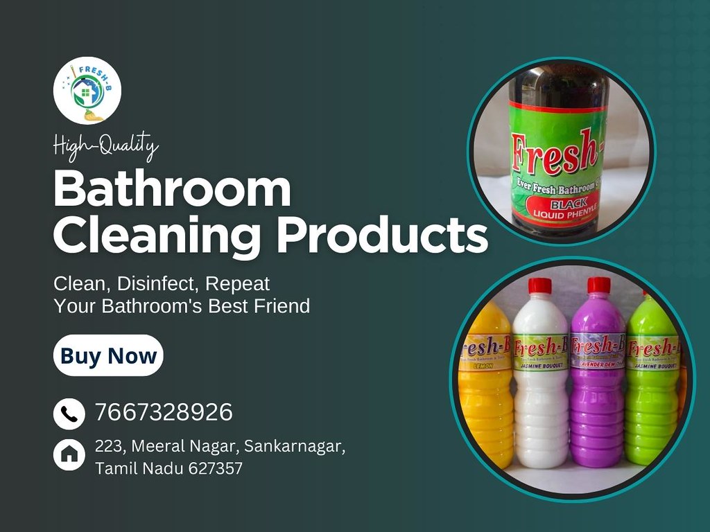 Bathroom Cleaning Products in Tirunelveli Fresh B provides… Flickr