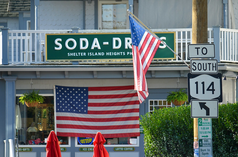 Fluidr / Shelter Island Heights Pharmacy by Joe Shlabotnik