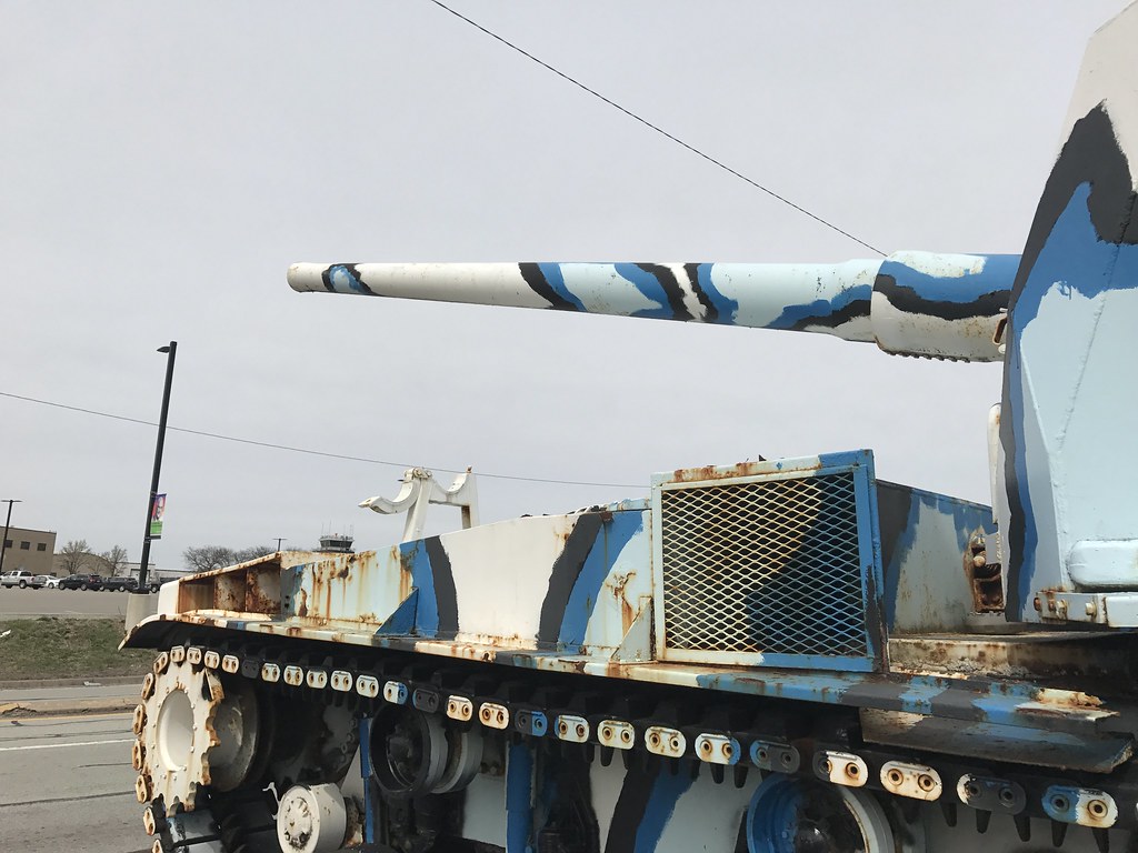 M53 155mm SPG (Destroyed), Anthony Arms & Accessories, Wes… Flickr