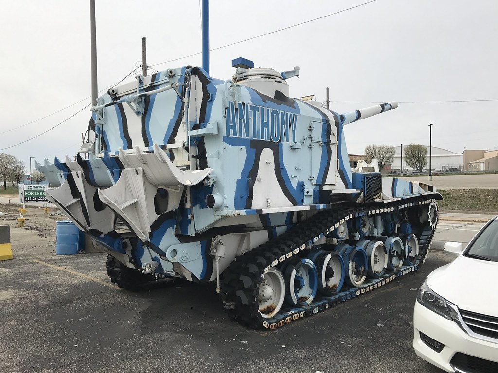 M53 155mm SPG (Destroyed), Anthony Arms & Accessories, Wes… Flickr