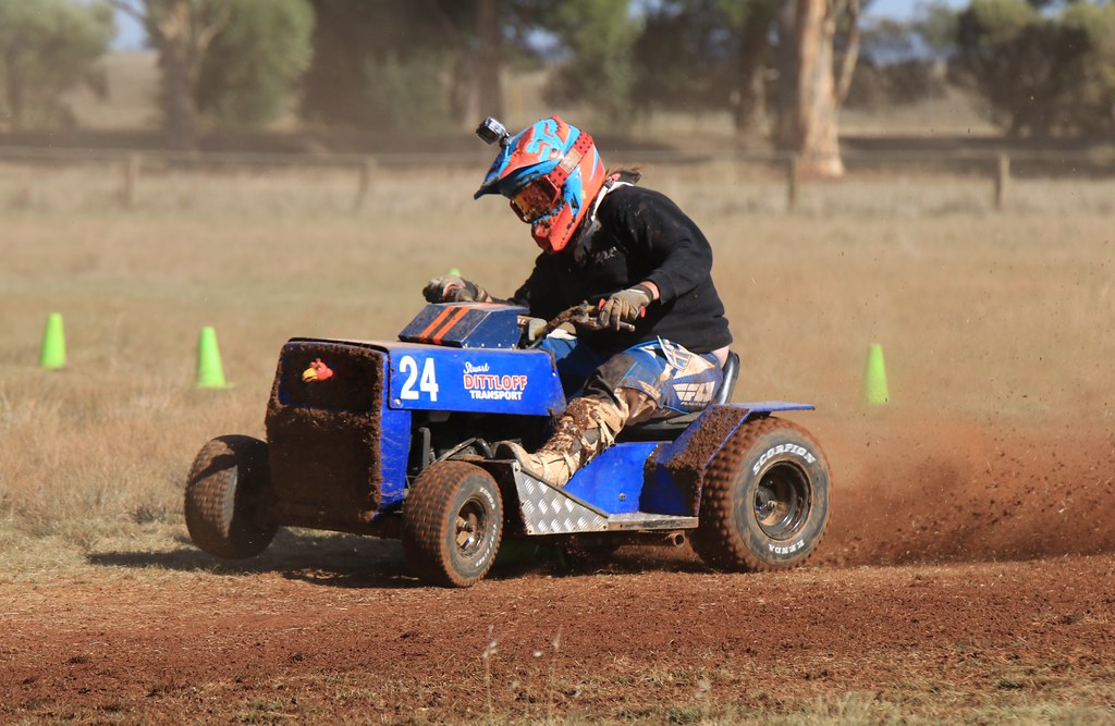 Lawnmower racing Farrell Flat Geoff Nowak Flickr