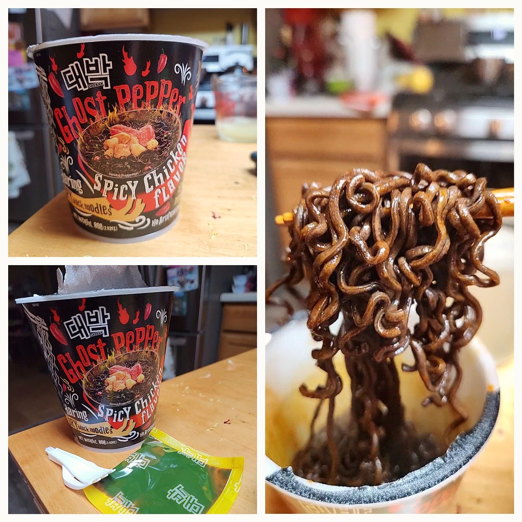 Ghost pepper ramen I bought this thinking it would be hot.… Flickr